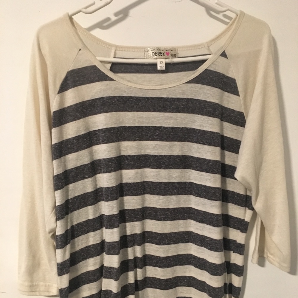 striped blouse